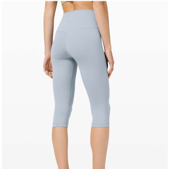 Lululemon Align High Rise Crop 17" Chambray - Picture 5 of 5